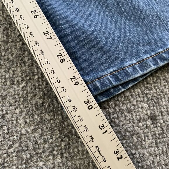 Carhartt Mens Relaxed Fit Blue Jeans Straight Med Wash Size 36 x 30 - Picture 7 of 16